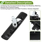 Exterior Door Handle for Chevrolet Astro (1992–2005) Front Right Black Plastic