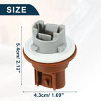 Turn Signal Light Socket for Dodge Grand Caravan 2011-2020, 3 Pins