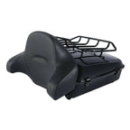 Chopped Trunk Backrest Solo Mount Rack for Harley Low Rider S ST (2020-2025)