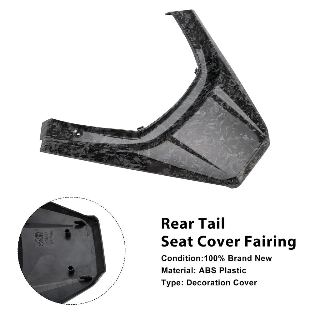 Rear Seat Tail Light Cover Fairing for Honda ADV 350 (2022–2025) Carbon