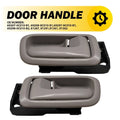 Pair Rear Door Handles for Toyota Tundra (2000–2006) - Beige
