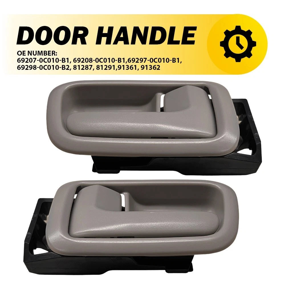 Pair Rear Door Handles for Toyota Tundra (2000–2006) - Beige