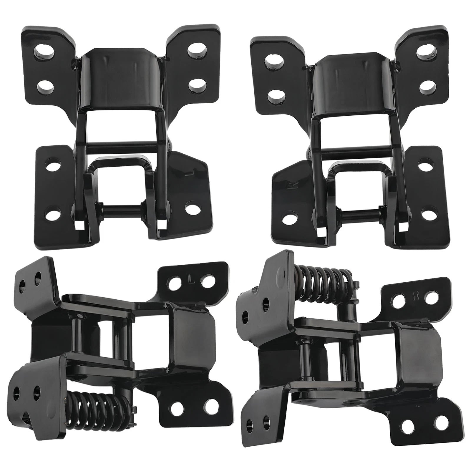 4Pcs Door Hinge Kit for Camaro Firebird Nova (1968–1969) Upper Lower Hinges