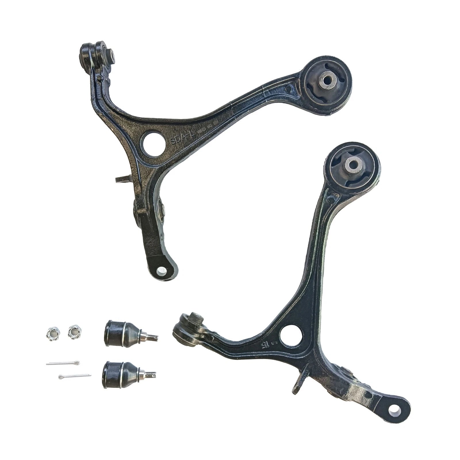 Set of 4 Front Lower Control Arms Ball Joints for Acura TSX Honda Accord (2003–2007)