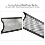 Stainless Black Mesh Grille Insert for Cadillac ATS (2013-2014)