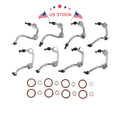 Set of 8 Fuel Injector O-Ring Seals for Ford 6.4L Diesel (2008–2010)