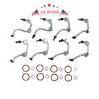 Set of 8 Fuel Injector O-Ring Seals for Ford 6.4L Diesel (2008–2010)
