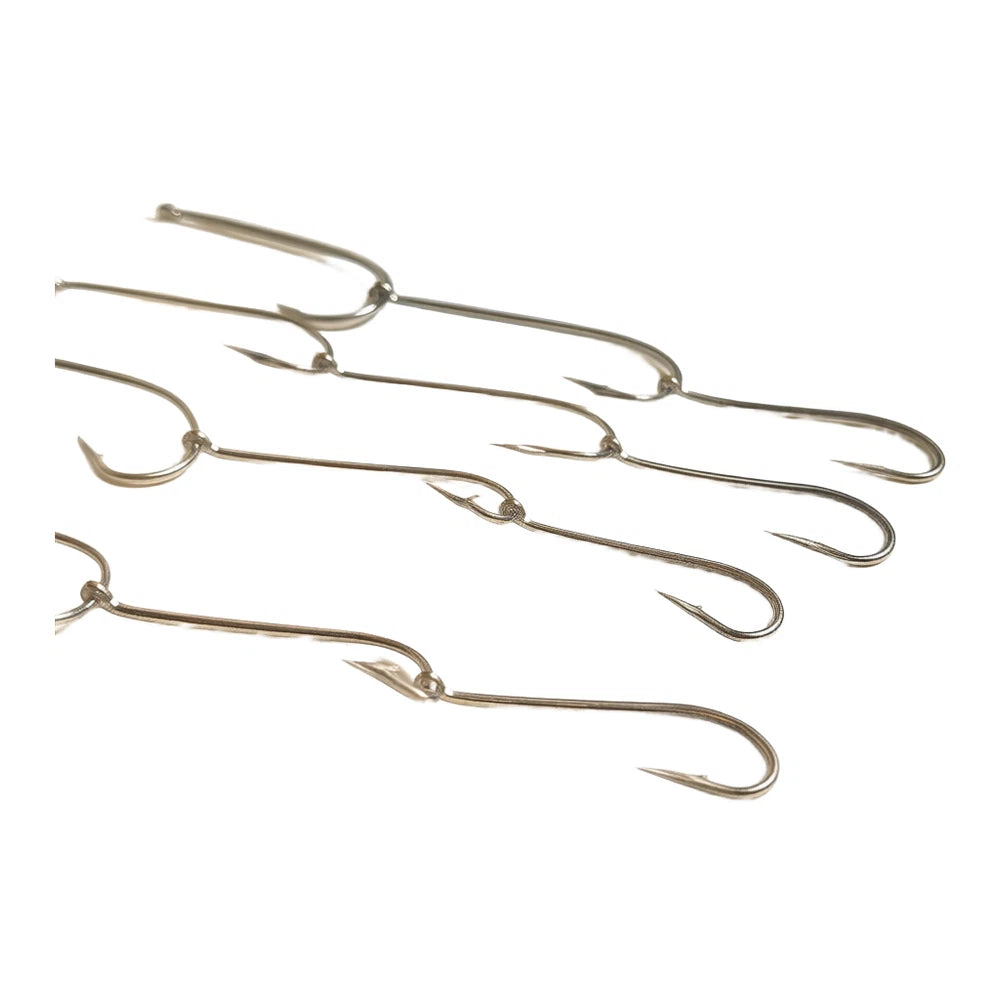 Gang Hooks for Sea Angling (10 Strings) - Carbon Steel for Squid & Large Fish