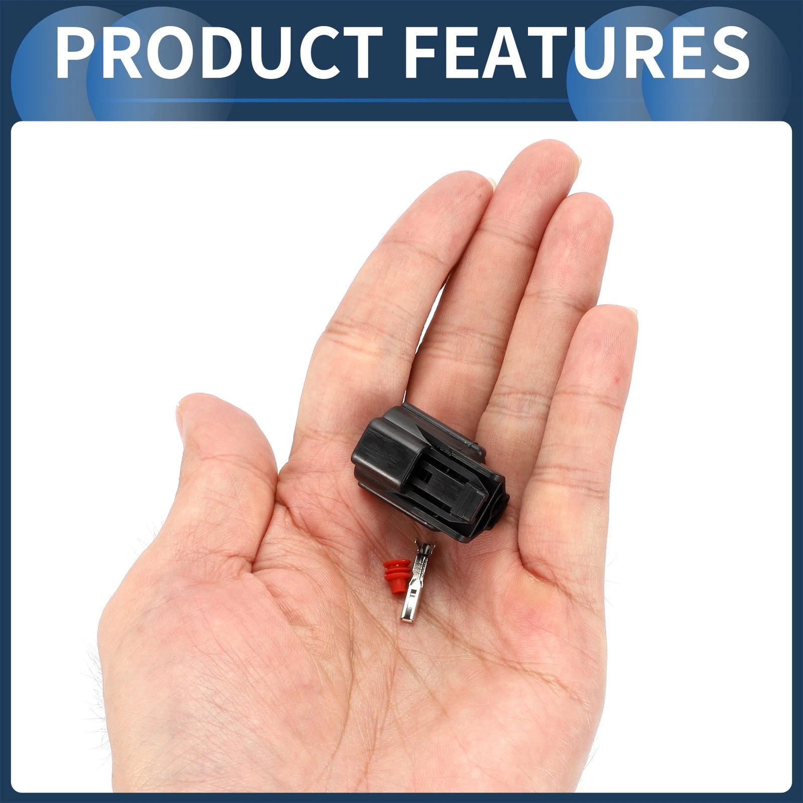 1 Pin Knock Sensor Connector Plug for Honda K20 (2000–2009)