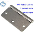 Set of 18 Satin Nickel Door Hinges for Make Model 