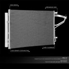 A/C Condenser for Hyundai Elantra/Elantra GT (2011–2013) OE Style Aluminum