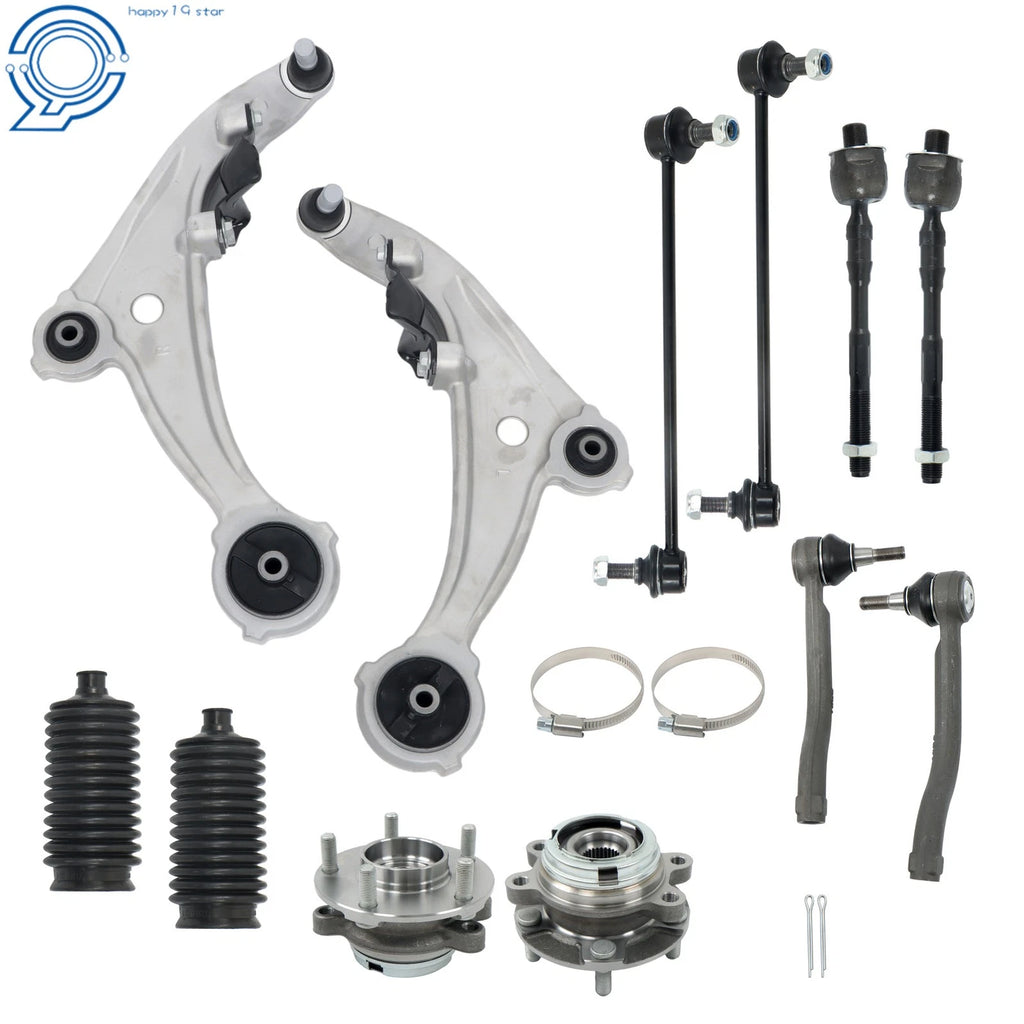 12pc Front Lower Control Arm Suspension Kit for Nissan Altima (2007–2013)