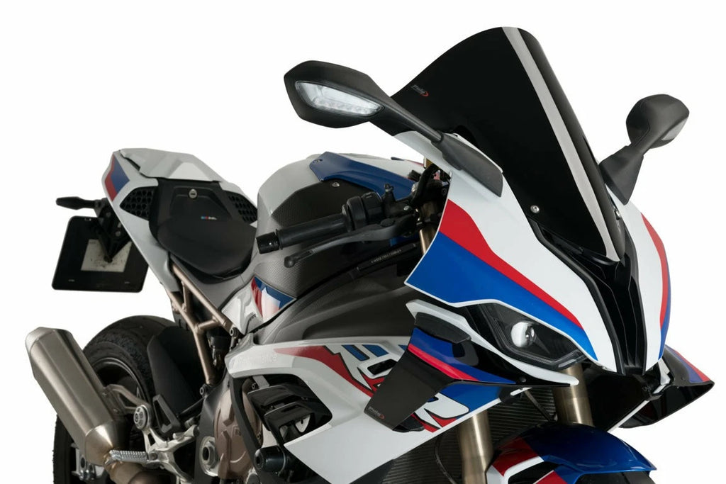 PUIG Front GP Spoiler Black for BMW S1000RR (2019–2022)