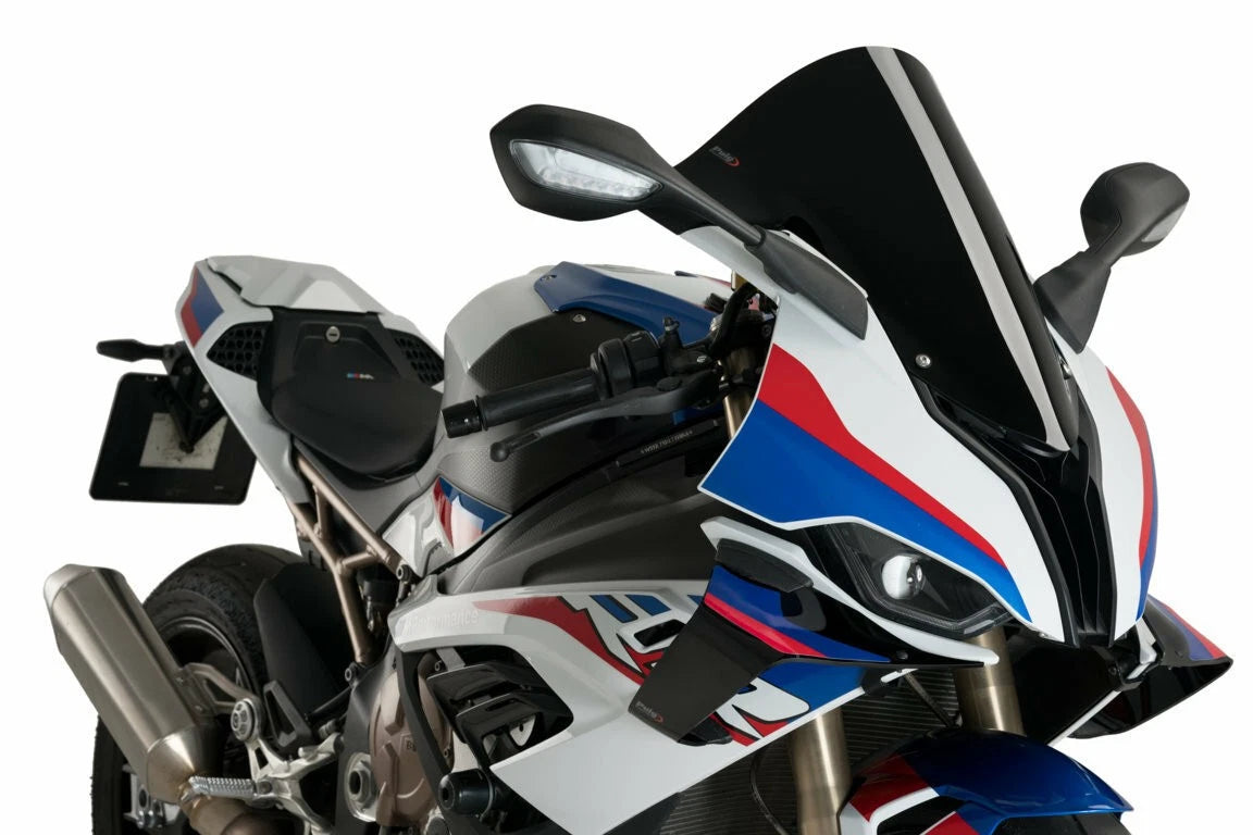 PUIG Front GP Spoiler Black for BMW S1000RR (2019–2022)