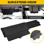 Universal Car Shade Sun Visor Shield Anti Glare Extension