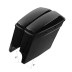 5" Stretched Extended Hard Saddlebag for Harley Touring Road Glide (2014–2024)