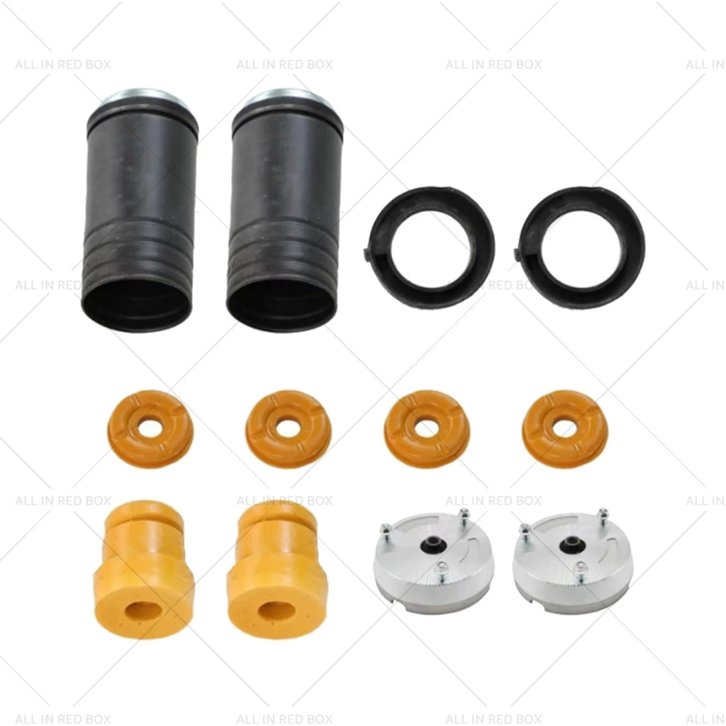 Front Strut Mount Tops Bushing & Bump Stop Dust Cover for BMW X5 (2007–2013)