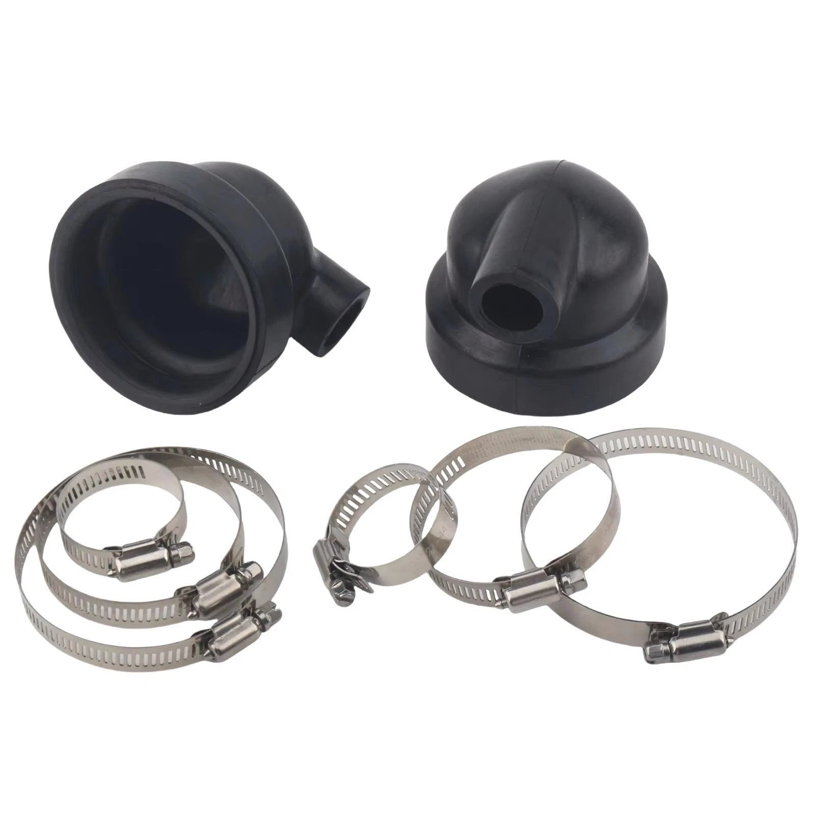 2pcs Heat Exchanger End Cap for Volvo Penta MD 2030 (Replacement 3580326, 145536370)