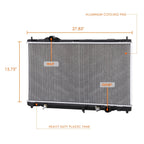Cooling Radiator for Lexus GS450H (2008–2011) DPI-13334