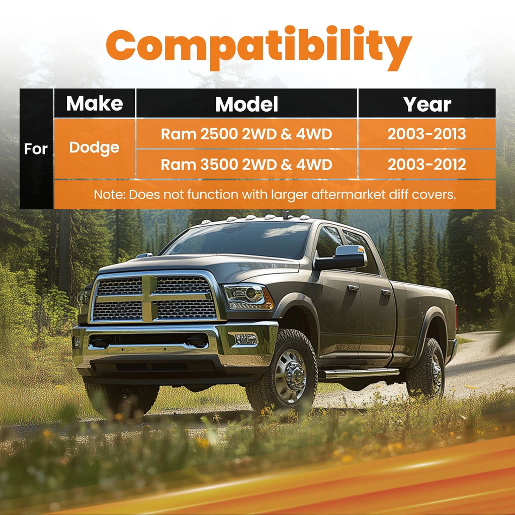 Adjustable Front Track Bar for Dodge Ram 2500 (2003–2013) - Heim Joint