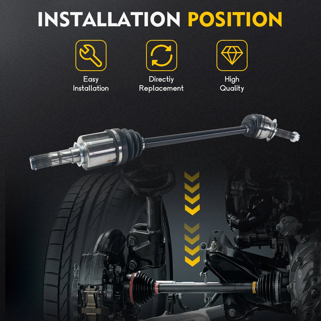 Front CV Axle Shaft Assembly for Subaru Legacy (2015–2019)