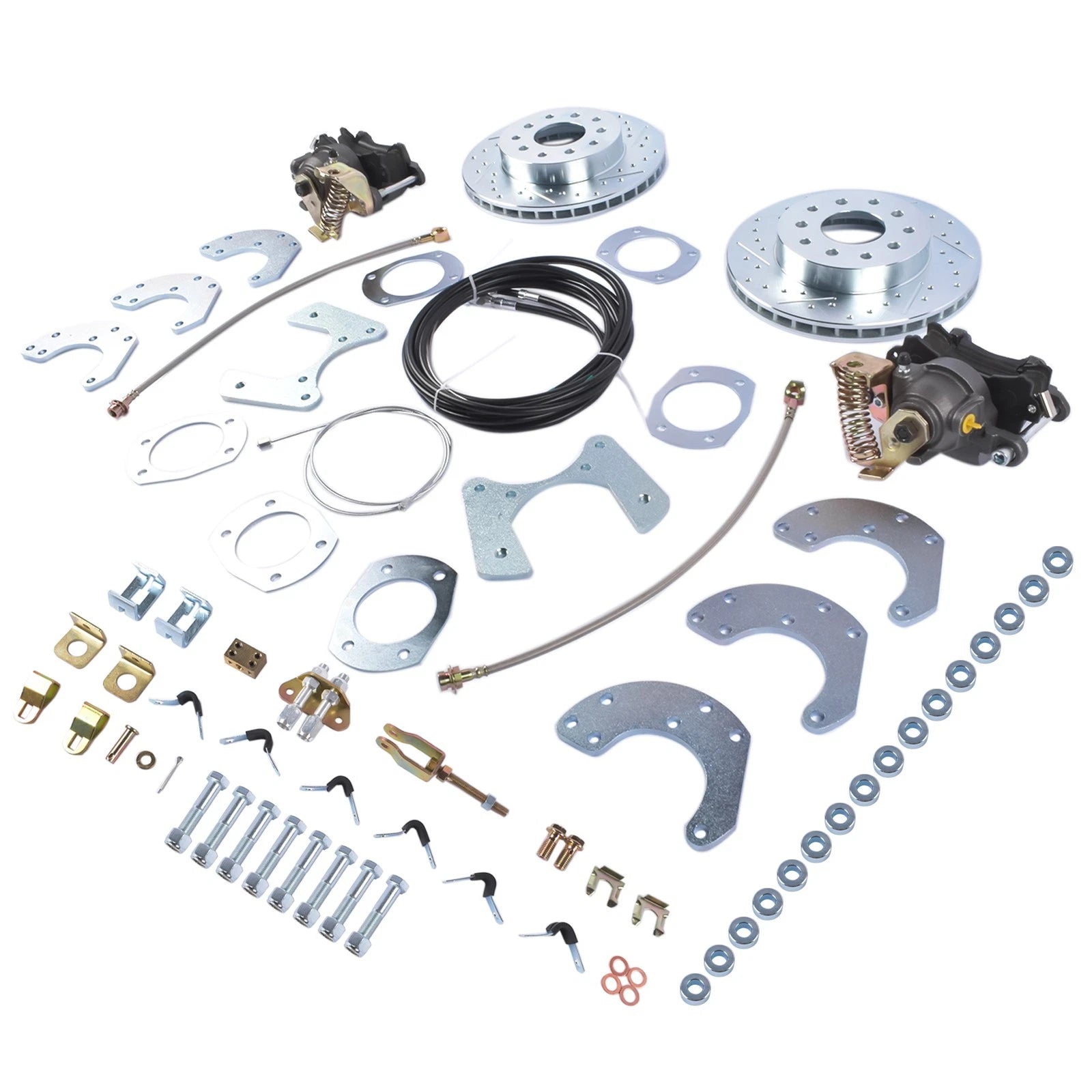 Disc Brake Kit for Ford 8 Inch & 9 Inch Small Bearing (Complete)