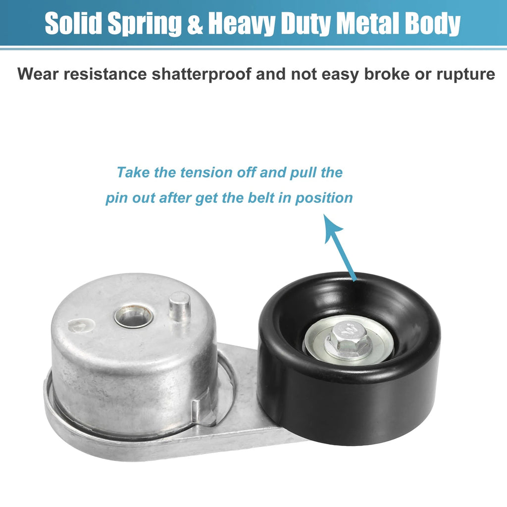 Belt Tensioner Pulley Assembly for Nissan Frontier (2005–2023) 11955EA200/11955EA20A