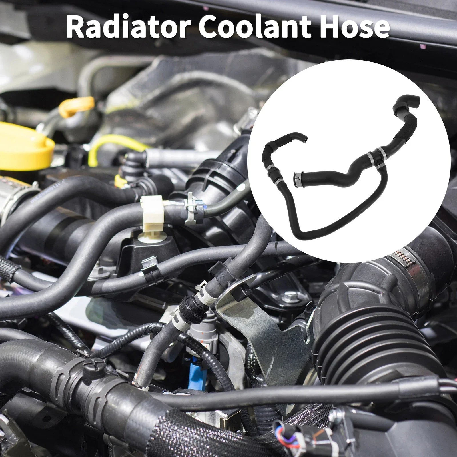 Radiator Coolant Hose for Mercedes-Benz GL320 ML320 2007-2009 Rubber