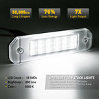 Set of 2 Smoked LED Side Marker Lights for Chrysler 300 (2015–2021)