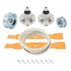 Rebuild Kit with Blades, Spindles, Idlers, Belt for John Deere 100 Series