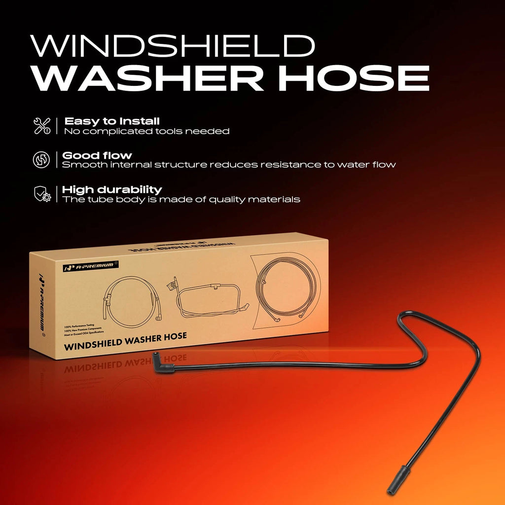 Windshield Washer Pump Hose for Chevy Silverado GMC Sierra 1500 (2007-2018)