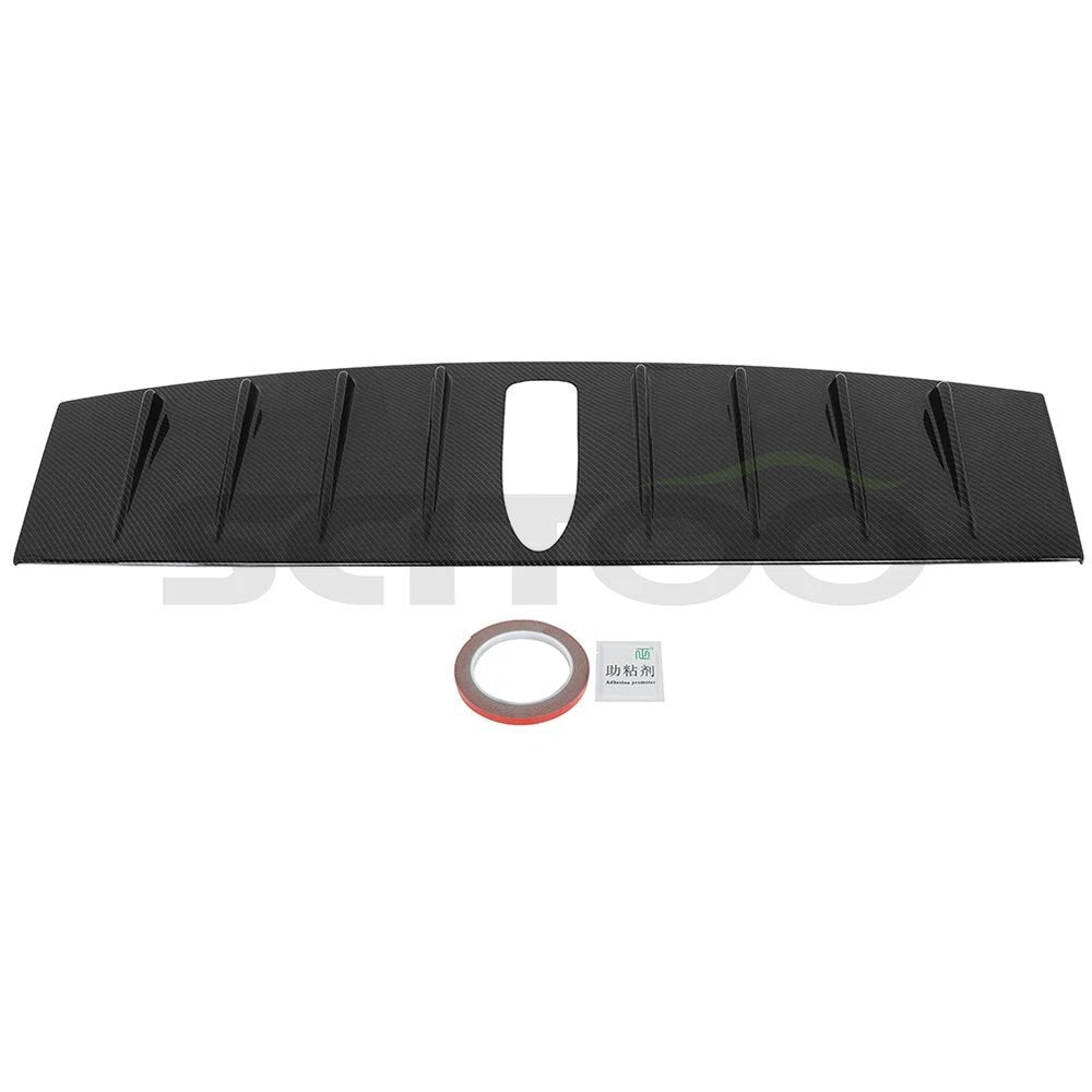 Carbon Style Rear Roof Spoiler Wing for Subaru WRX (2015–2021)