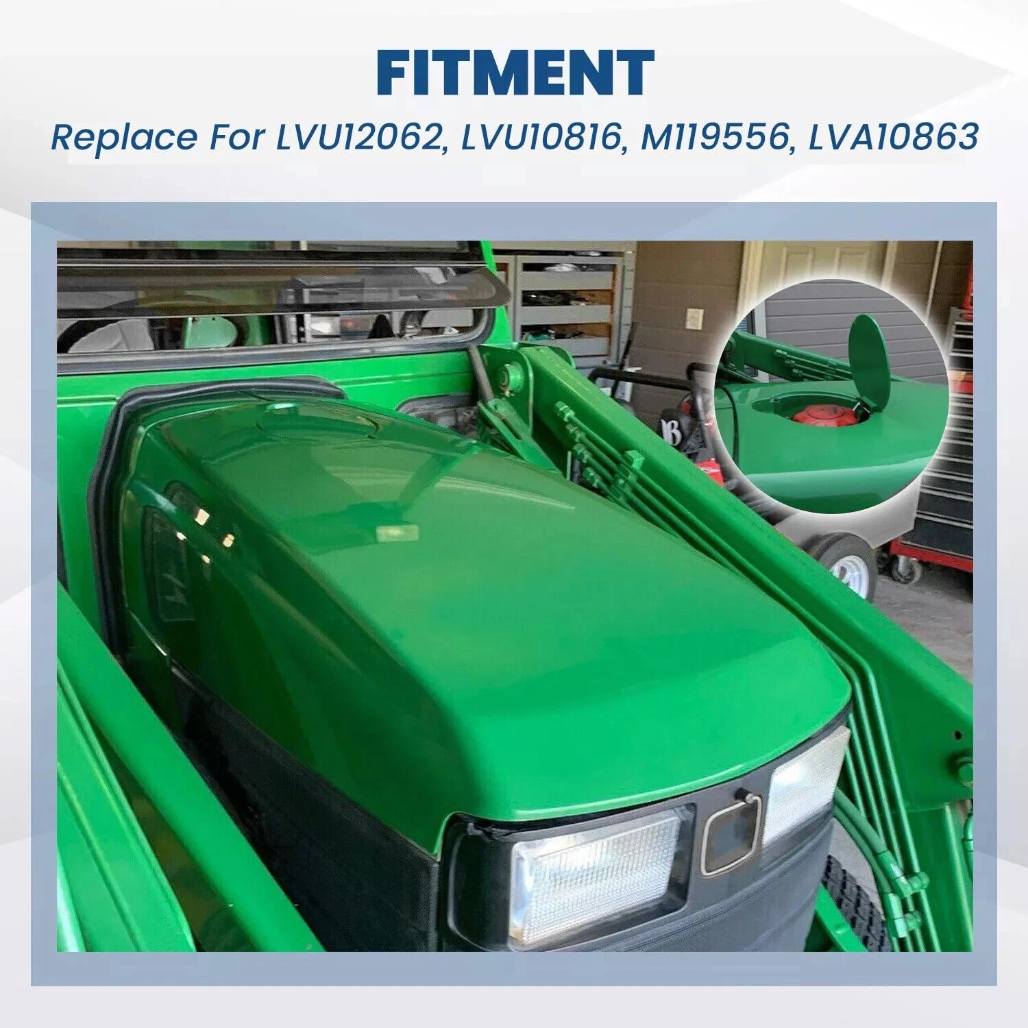 Upper Hood for John Deere 4200 4210 4300 4400 4410 (2000–2005) #LVU12062 #LVU10816 #LVA10863