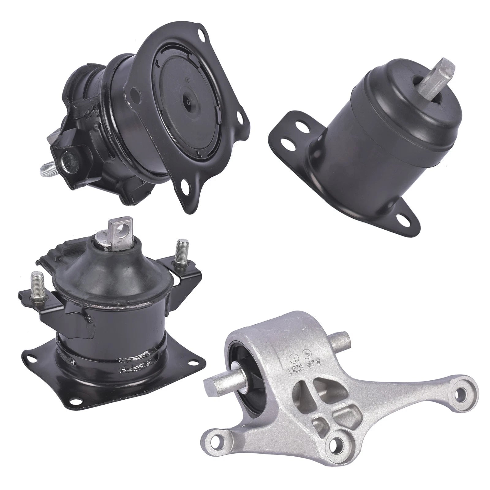 Set of 4 Engine Motor & Transmission Mounts for Acura RL (2005–2008)