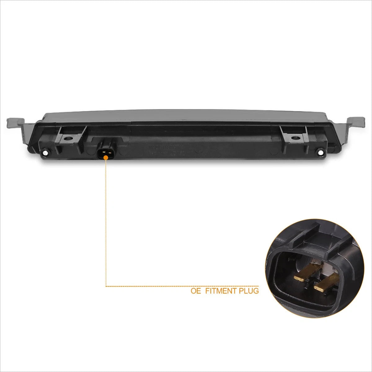 Matte Black Front Bumper Lip for Ford Mustang (2015–2017)