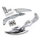 Alloy Arrow Custom Chrome Mirror for Harley Softail FatBoy Sportster