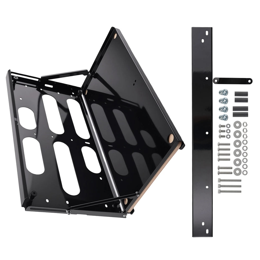 Black Rear Table Rack for Jeep Wrangler JL JLU Rubicon (2007–2024)