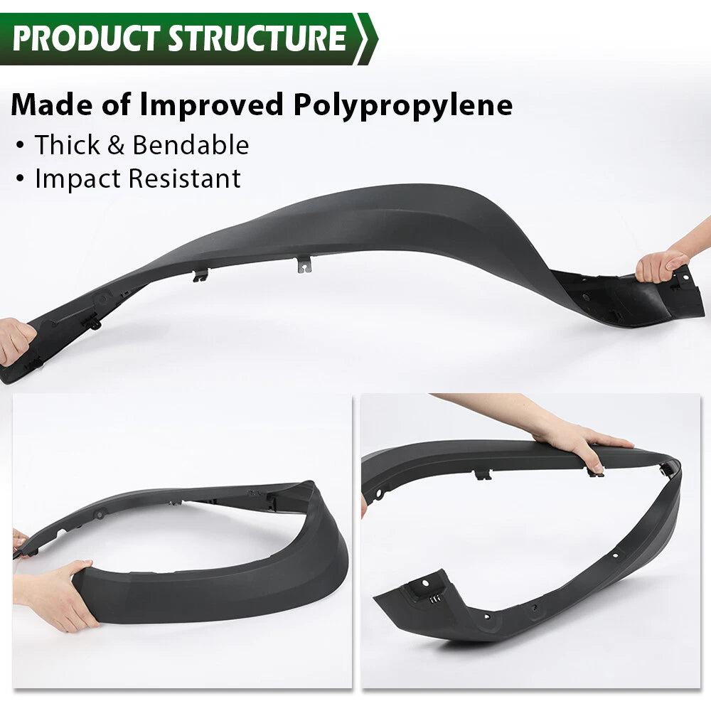 Right Passenger Front Fender Flare Molding Trim for Toyota Tacoma (2016–2023)