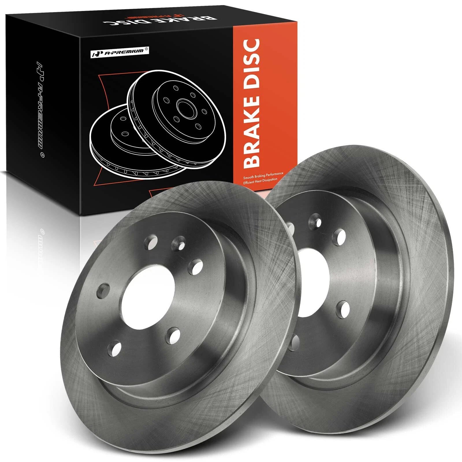 Rear Disc Brake Rotors for Chevy Malibu (2013–2015) Buick LaCrosse (2012–2016)