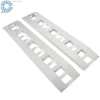 Set of 2 Aluminum Ramps for Car Trailer Truck (72"x14", 6500 lbs)