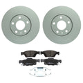 Bosch QuietCast Rear Rotor & TRW Pro Ceramic Disc Brake Pad Kit for Grand Cherokee