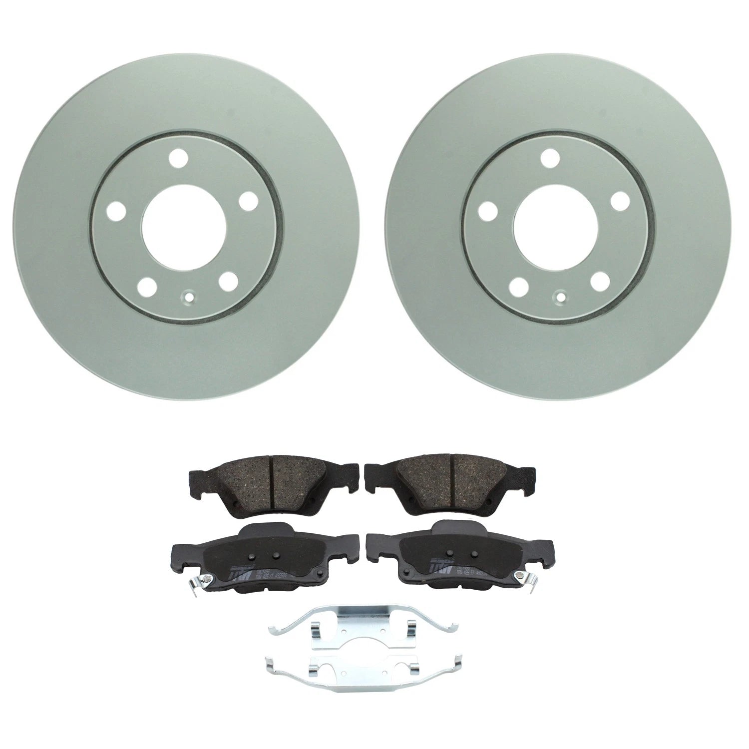 Bosch QuietCast Rear Rotor & TRW Pro Ceramic Disc Brake Pad Kit for Grand Cherokee