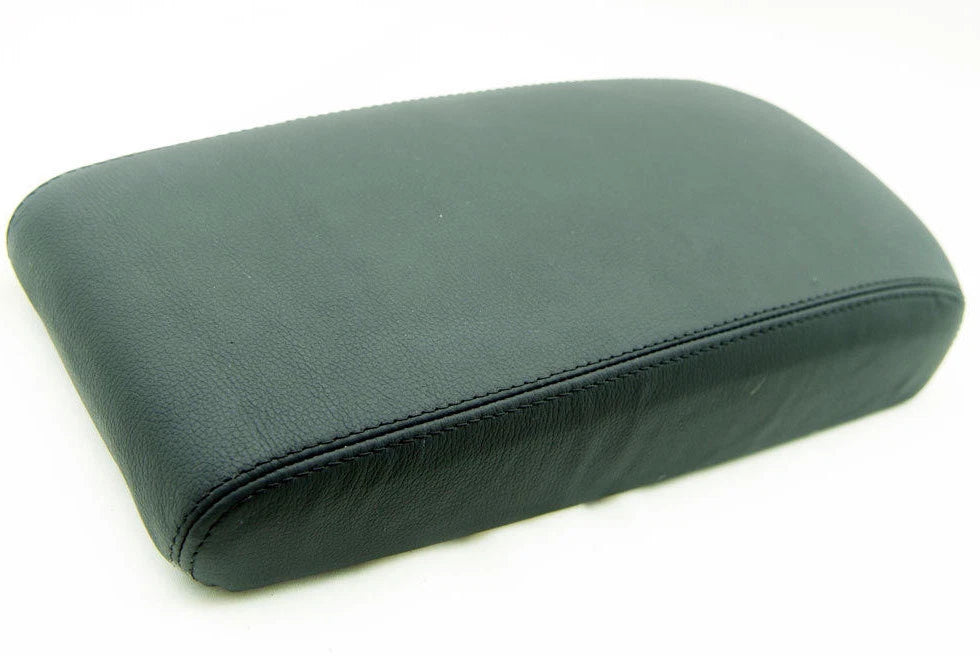 Center Console Armrest Cover for Nissan Maxima (2009–2014) Black Synthetic Leather
