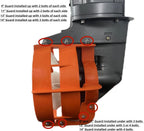 14" Propeller Safety Guard for Outboard Motors 70-120 HP (Polypropylene)