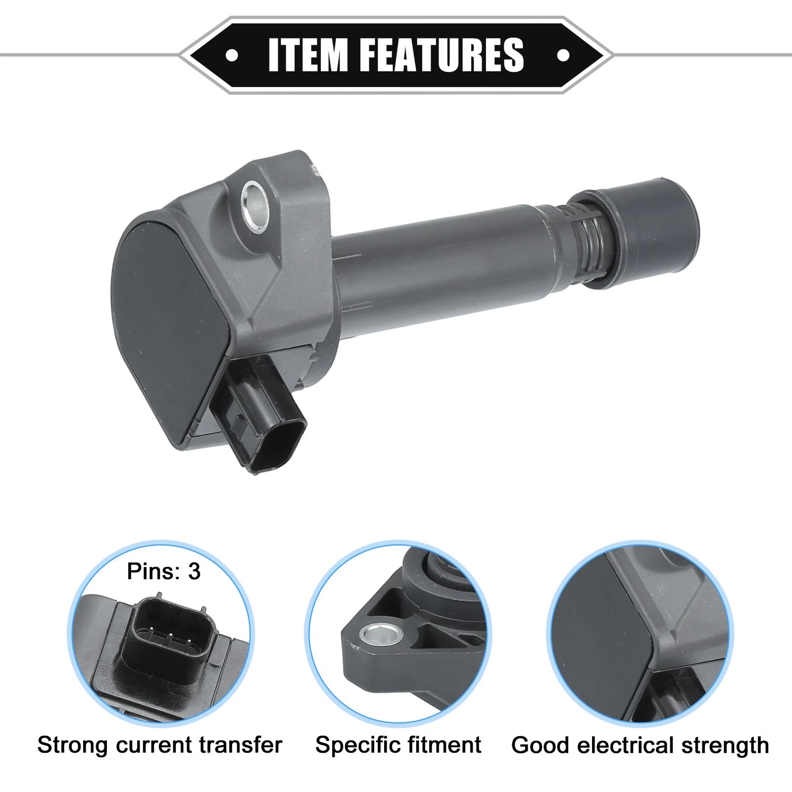 Set of 4 Ignition Coils for Honda Civic (2009–2011)