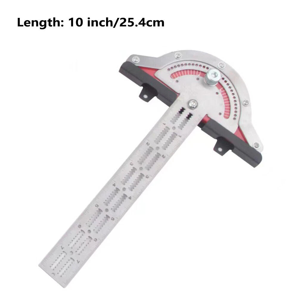 Angle Finder Protractor for Woodworkers Edge 15in Stainless Steel