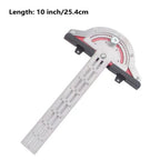 Angle Finder Protractor for Woodworkers Edge 15in Stainless Steel