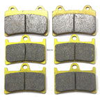 MC Brake Pads for Yamaha XV 1700 Road Star (2006) Front Rear