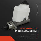 Brake Master Cylinder w/ Reservoir & Sensor for Toyota Camry (2004–2006)
