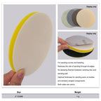 2X Auto Polishing Pad 150mm Double Sided Velvet for Paint Finishing